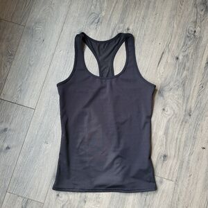 POP Fit Racerback Tank Top Black {Large}